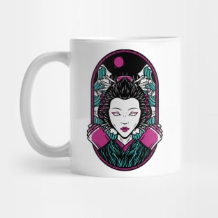 Japanese woman , geisha , Asian style Mug